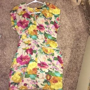 Ark & Co Floral Jacquard Dress